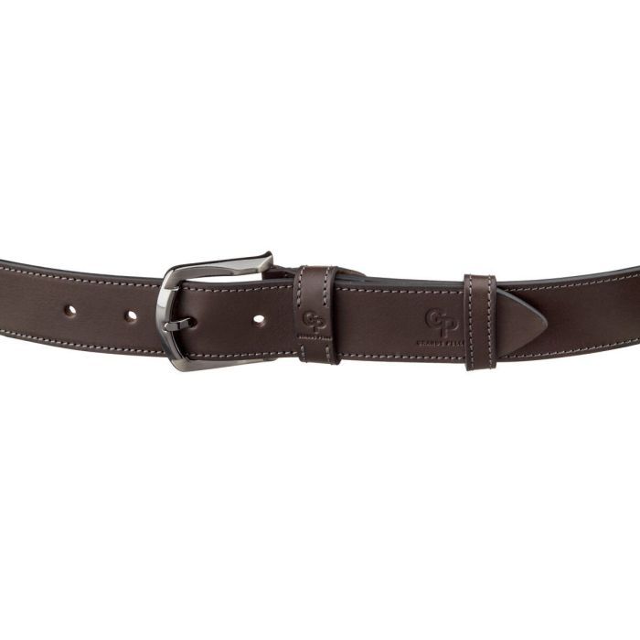 Ремінь Grande Pelle Джинсовий Коричневий (11158) зображення 2