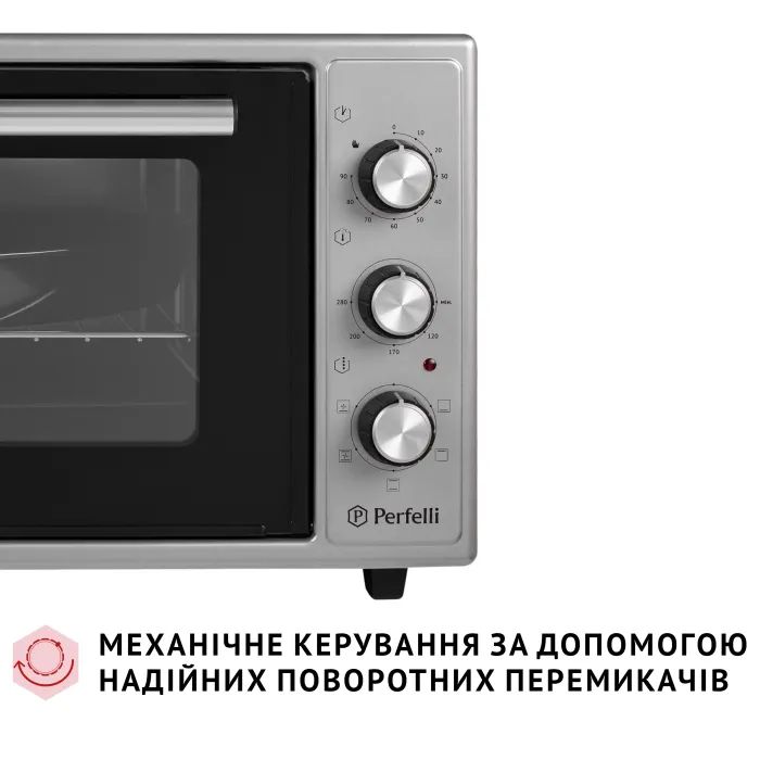 Электропечь Perfelli TRIMO 48 RED изображение 3