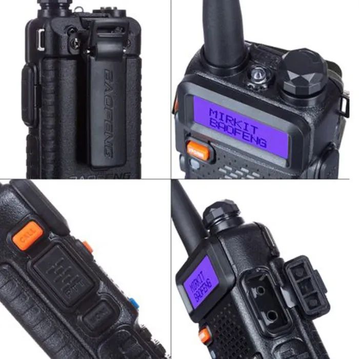 Портативная рация Baofeng UV-5R Black Six Pack комплект 6 шт (2200000758965) изображение 4