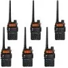 Портативная рация Baofeng UV-5R Black Six Pack комплект 6 шт (2200000758965)