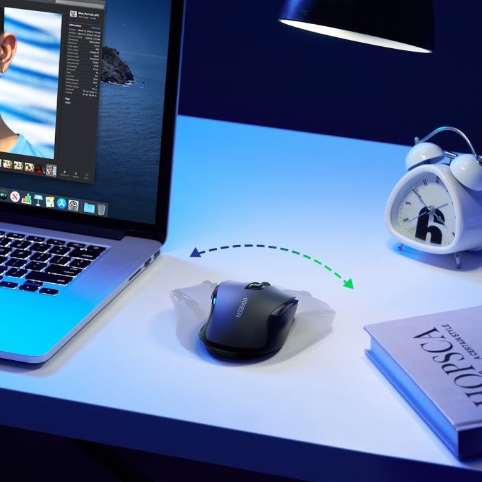 Мишка Ugreen MU006 Ergonomic Wireless Blue (15064) зображення 12