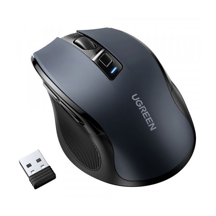 Мишка Ugreen MU006 Ergonomic Wireless Blue (15064) зображення 2