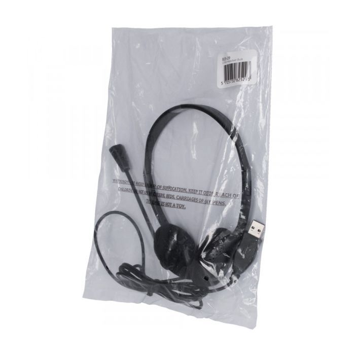 Наушники Sandberg Headset Bulk USB Black (825-29) изображение 3