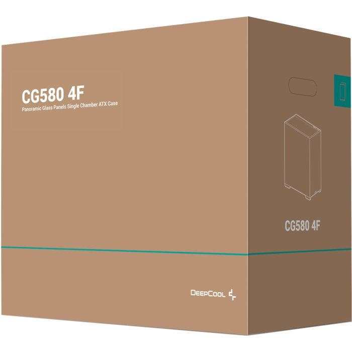 Корпус Deepcool CG580 4F Black (R-CG580-BKADA4-G-1) изображение 12