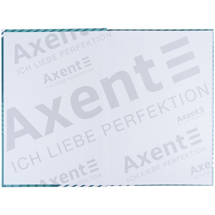 Книга записная Axent Lines А4, 96 листов, клетка, зеленая (8422-582-A) изображение 3