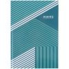 Книга записная Axent Lines А4, 96 листов, клетка, зеленая (8422-582-A)