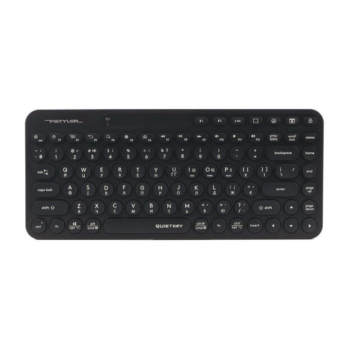 Клавіатура A4Tech FBK36C Wireless/Bluetooth Black (4711421000222)