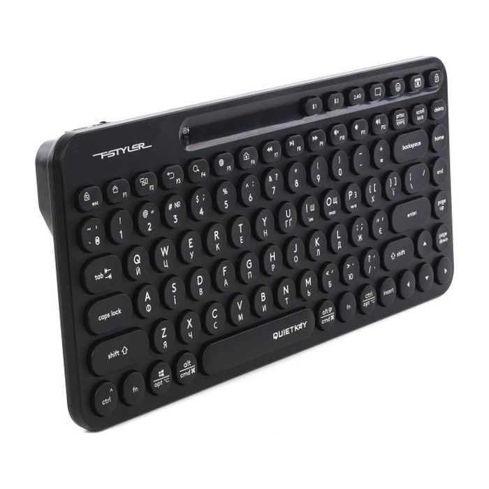 Клавіатура A4Tech FBK36C Wireless/Bluetooth Black (4711421000222) зображення 3