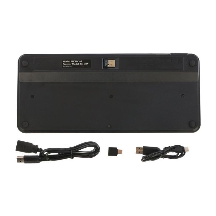Клавіатура A4Tech FBK36C Wireless/Bluetooth Black (4711421000222) зображення 6