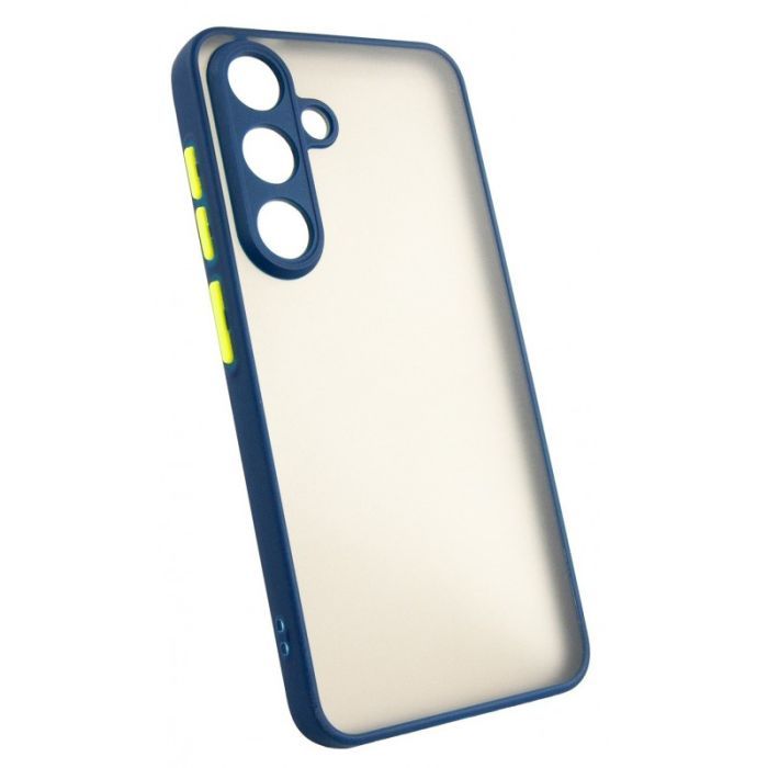 Чохол до мобільного телефона Dengos Matte Samsung Galaxy S25 (Blue) (DG-TPU-MATT-162) зображення 2