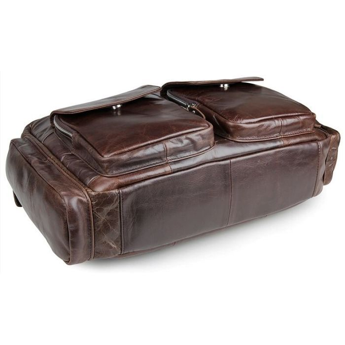 Сумка Vintage Коричнева (14370) зображення 5