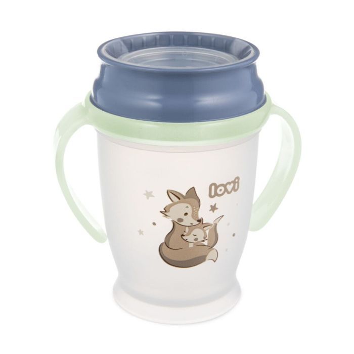 Поїльник-непроливайка Lovi 360 250 мл Night&Day Fox (1/611)