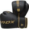 Боксерские перчатки RDX F6 Kara Matte Golden 8 унцій (BGR-F6MGL-8OZ) изображение 4