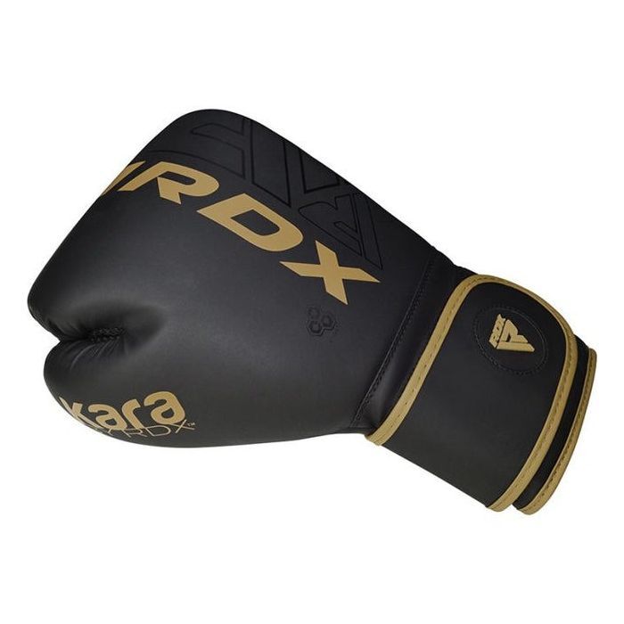 Боксерские перчатки RDX F6 Kara Matte Golden 14 унцій (BGR-F6MGL-14OZ) изображение 5