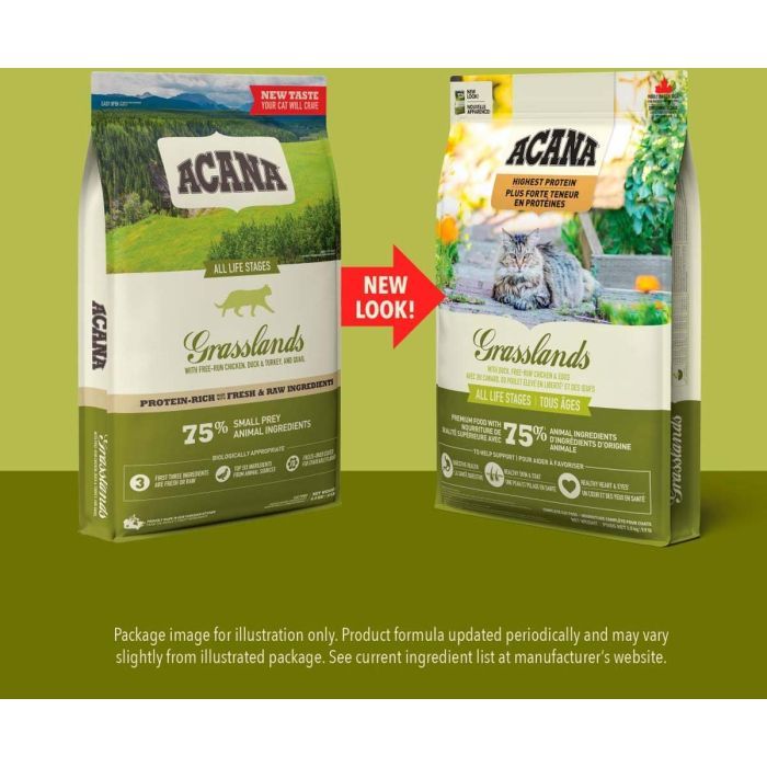 Сухий корм для кішок ACANA Grasslands 1.8 кг (0064992642181) зображення 3