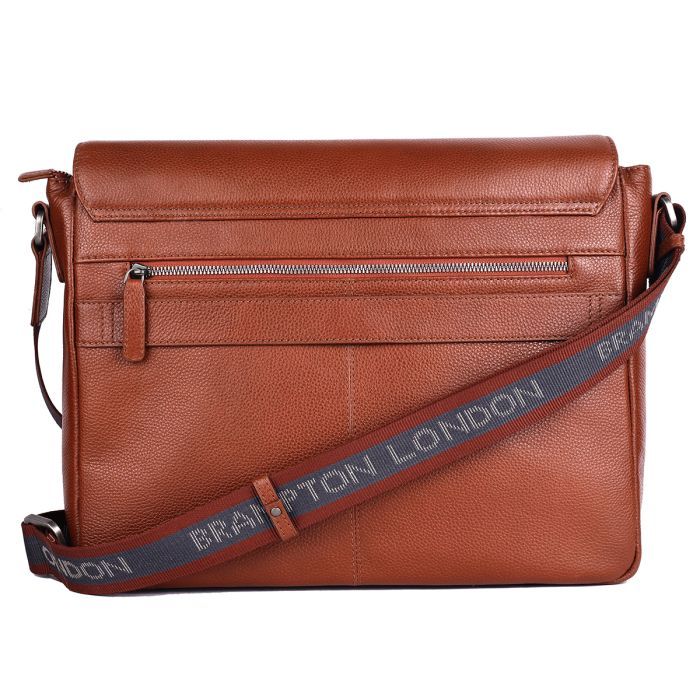 Сумка Brampton London Emissary Tan (64403 TAN) зображення 3