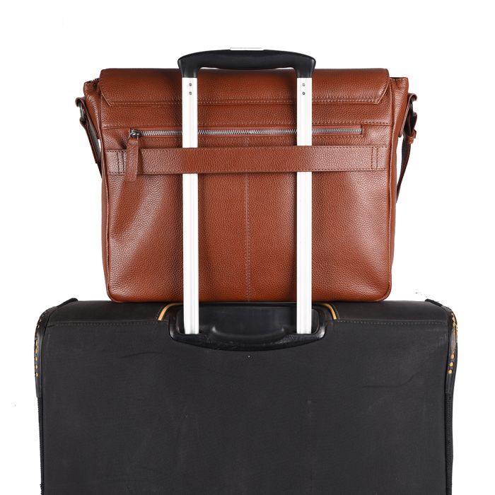 Сумка Brampton London Emissary Tan (64403 TAN) зображення 9