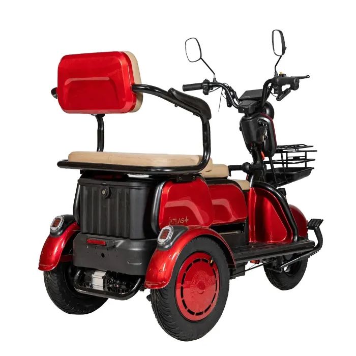 Электроскутер Atlas Elegant Trike 800W Black (4016) изображение 5