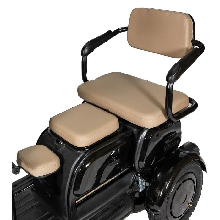 Электроскутер Atlas Elegant Trike 800W Black (4016) изображение 9