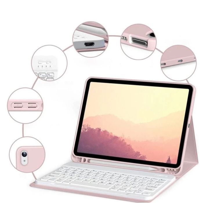 Чехол для планшета BeCover with keyboard Apple iPad Mini 7 2024 Black (712992) изображение 3