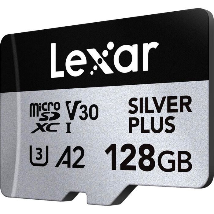 Карта памяти Lexar 64GB microSDXC class 10 UHS-I U3 V30 A2 Professional Silver (LMSSIPL064G-BNANG) изображение 2