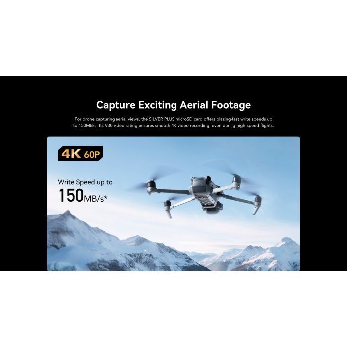 Карта памяти Lexar 64GB microSDXC class 10 UHS-I U3 V30 A2 Professional Silver (LMSSIPL064G-BNANG) изображение 8