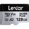 Карта памяти Lexar 128GB microSDXC class 10 UHS-I U3 V30 A2 Professional Silver (LMSSIPL128G-BNANG)