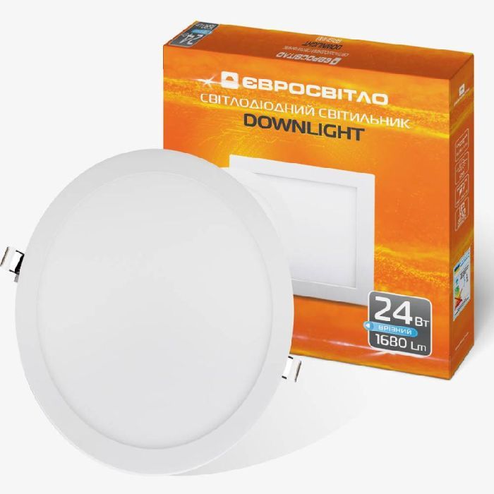 Світильник точковий Євросвітло LED-R-300-24 4200К