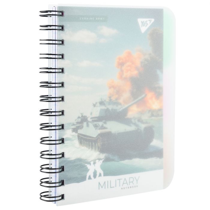 Блокнот Yes В6 Military 144 листа пластиковая обложка (681981) изображение 3