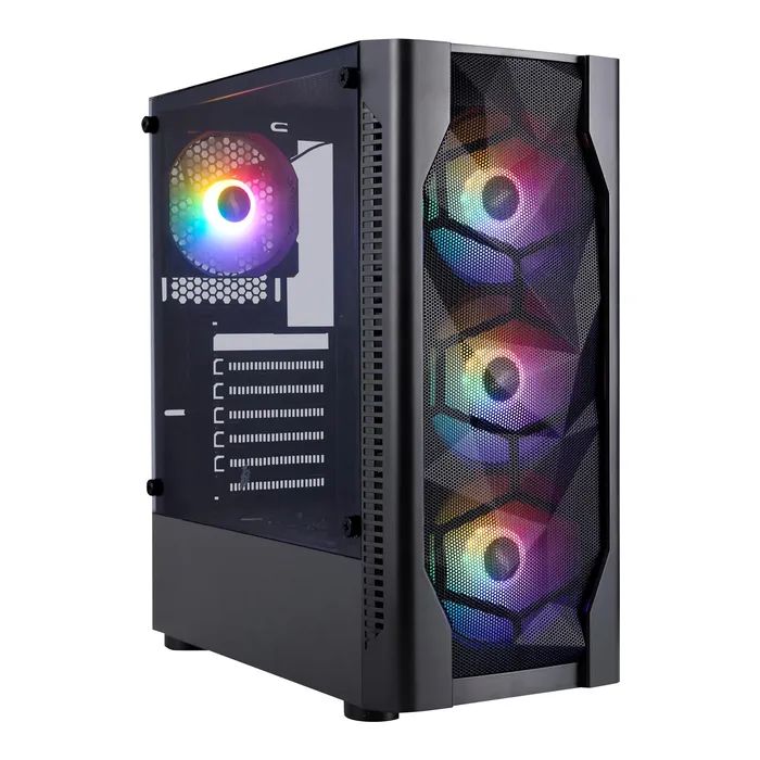 Корпус 1stPlayer D4-BK-4F1 изображение 2