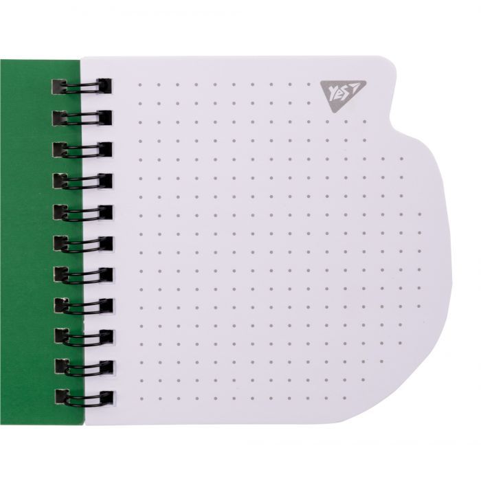 Блокнот Yes 100x100 мм 30 аркушів подв спіраль Гусь крапки (151798) зображення 2