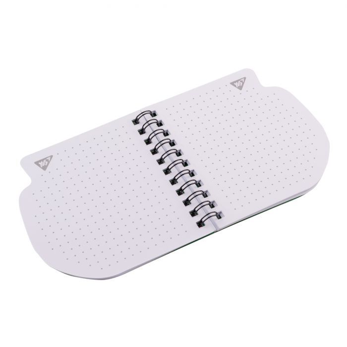 Блокнот Yes 100x100 мм 30 аркушів подв спіраль Гусь крапки (151798) зображення 3