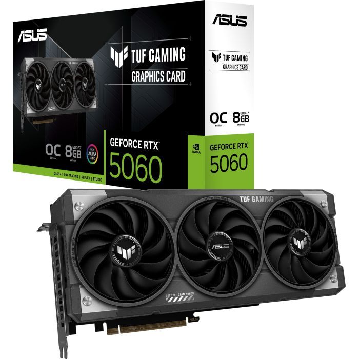 Відеокарта ASUS GeForce RTX5060 8Gb TUF GAMING OC (TUF-RTX5060-O8G-GAMING) зображення 10