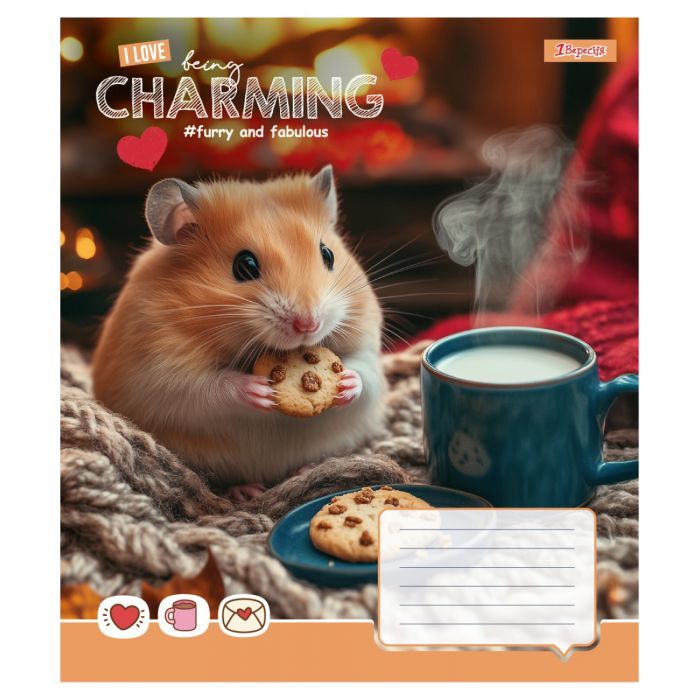 Зошит 1 вересня Charming А5 24 аркушів лінія (768188) зображення 6