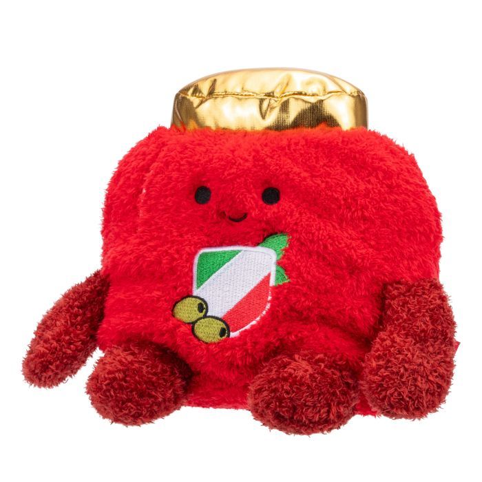 Мягкая игрушка BumBumz TakeoutBumz Банка с Красным Соусом Серафина, 19 см (RBBZ00493) изображение 3