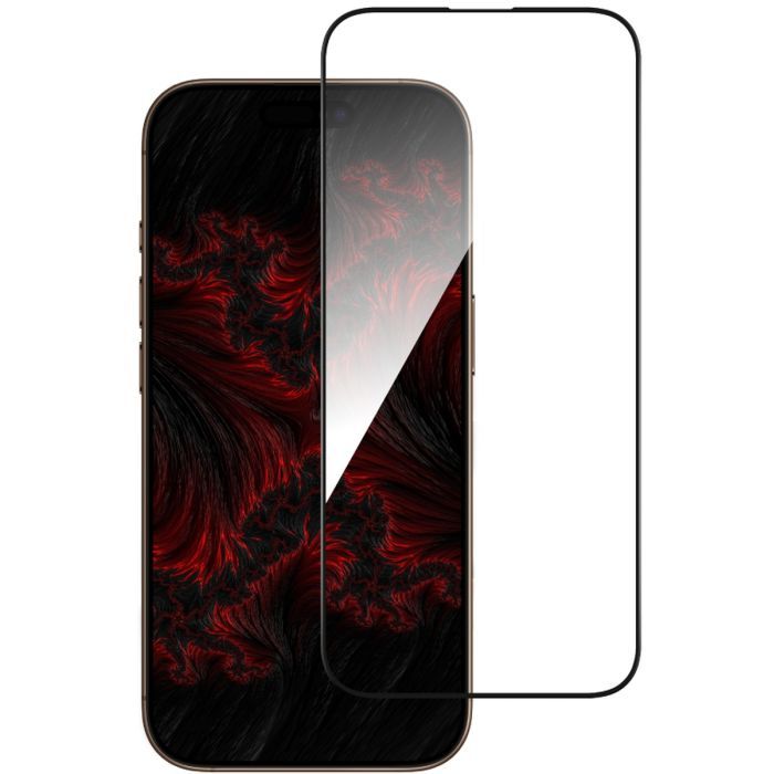Скло захисне Intaleo Full Glue Apple iPhone 16 Pro Black (1283126593802) зображення 2