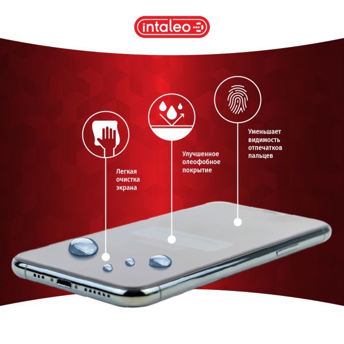 Скло захисне Intaleo Full Glue Xiaomi 12 Lite Black (1283126559389) зображення 6