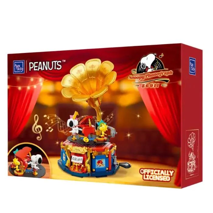 Конструктор Pantasy Snoopy Фонограф (86911) изображение 4