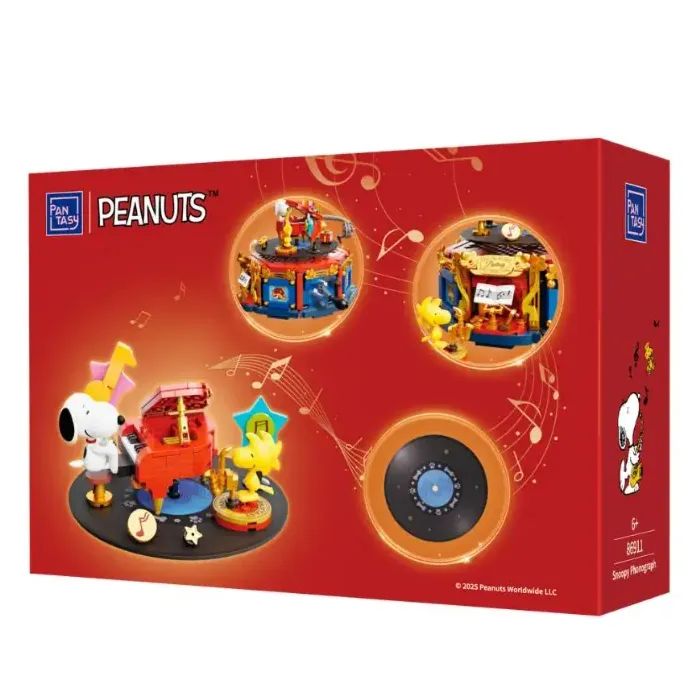 Конструктор Pantasy Snoopy Фонограф (86911) изображение 5