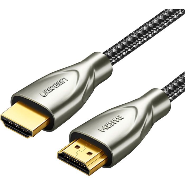 Кабель мультимедійний HDMI M to HDMI M 1.0m gray Ugreen (UGR-50106)