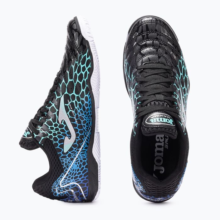 Футзалки Joma Maxima MAXS2531IN чорно-бірюзовий 41 (8447150162912) зображення 9