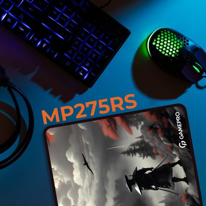 Коврик для мышки GamePro Speed/Control Black-Red (MP275RS) изображение 3