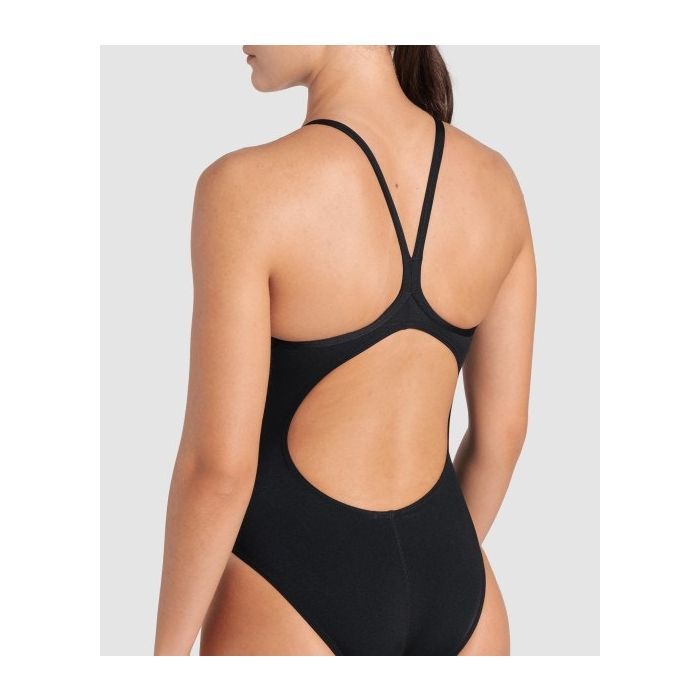 Купальник Arena Diamond Swimsuit Lightdrop Bac 007757-510 чорний, білий 42 (3468337387800) зображення 4