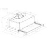 Вытяжка кухонная Pyramida TX 50 (750) R BL изображение 5