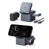 Зарядное устройство Anker MagGo Wireless Charging Station 15W 3-in-1 Cube Black (Y1811G11) изображение 2
