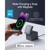 Зарядное устройство Anker MagGo Wireless Charging Station 15W 3-in-1 Cube Black (Y1811G11) изображение 5