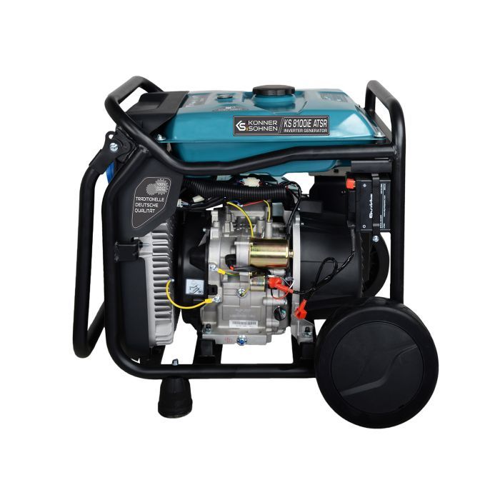 Генератор Konner&Sohnen инверторный KS 8100iE ATSR, 230В, 8.5kW, АВР(ATS), электростартер, 68кг (KS8100IEATSR) изображение 4