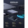 Батарея универсальная Ugreen 20000mAh 100W PD, QC, USB-A, 2xUSB-С Grey (PB720) (25188) изображение 5