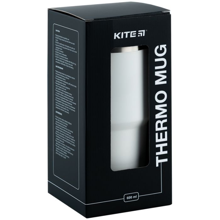 Термокружка Kite 600 мл фіолетова (K24-1206-2) изображение 8