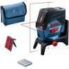 Лазерный нивелир Bosch Professional GCL2-50C+RM2 до 20м, ±0.3мм/м, 4AAx1.5В, IP54, чехол (0.601.066.G00)